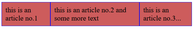 Flexbox  in CSS - how to line elements up